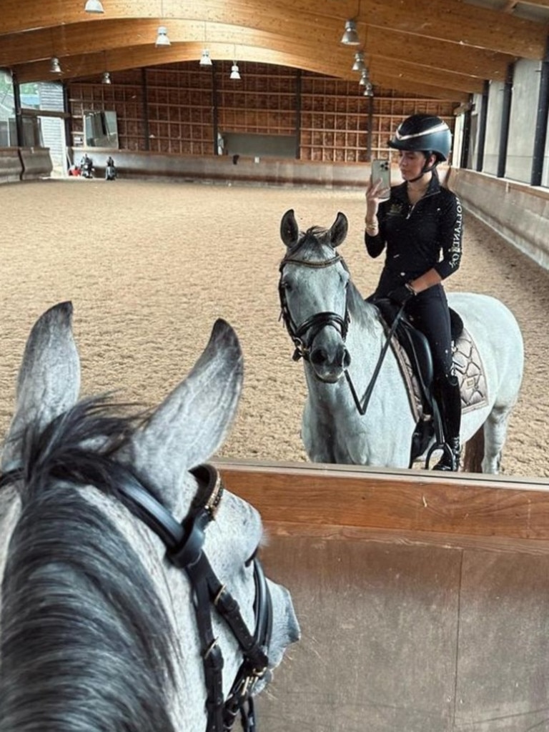 Gemma is a dressage champion. Picture: Instagram