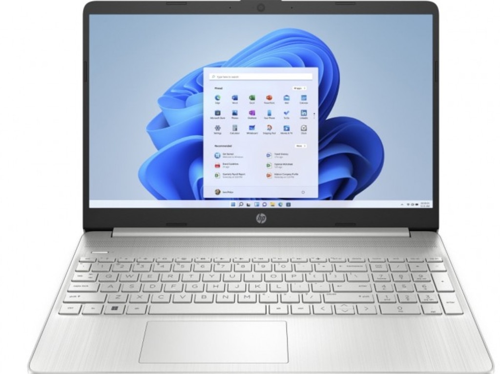 HP 15.6-inch R7-5700U/8GB/512GB SSD Laptop. Picture: Domayne