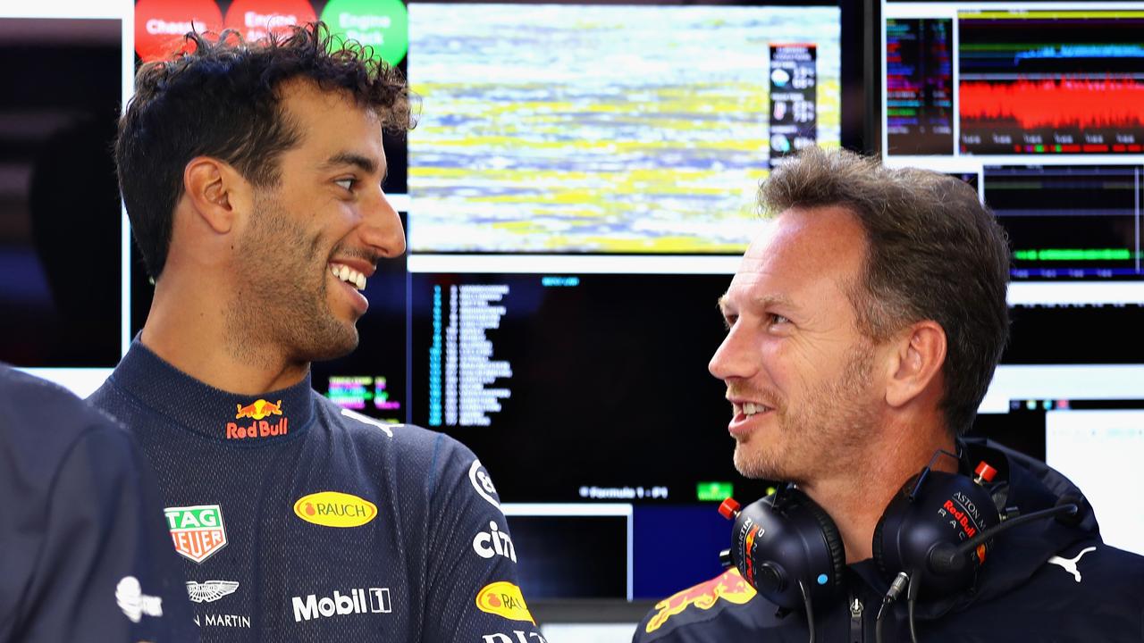 Daniel Ricciardo races in his final grand prix for Red Bull this weekend.