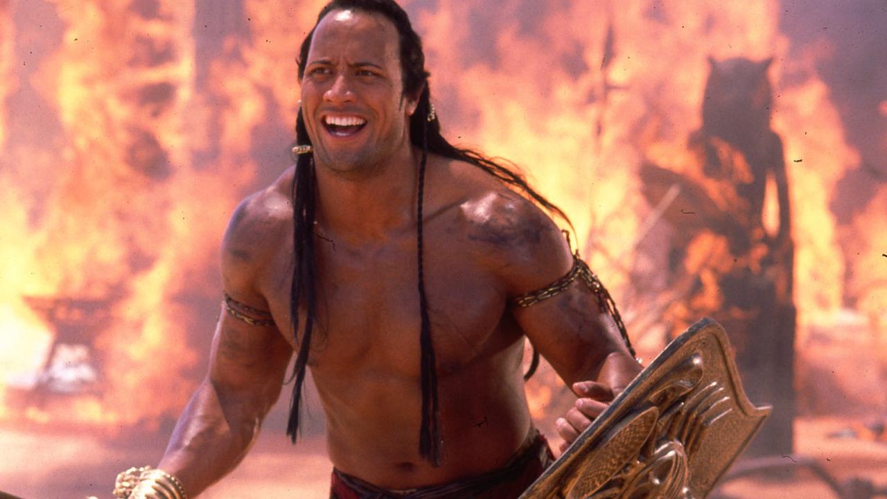 Dwayne Johnson in The Mummy Returns.