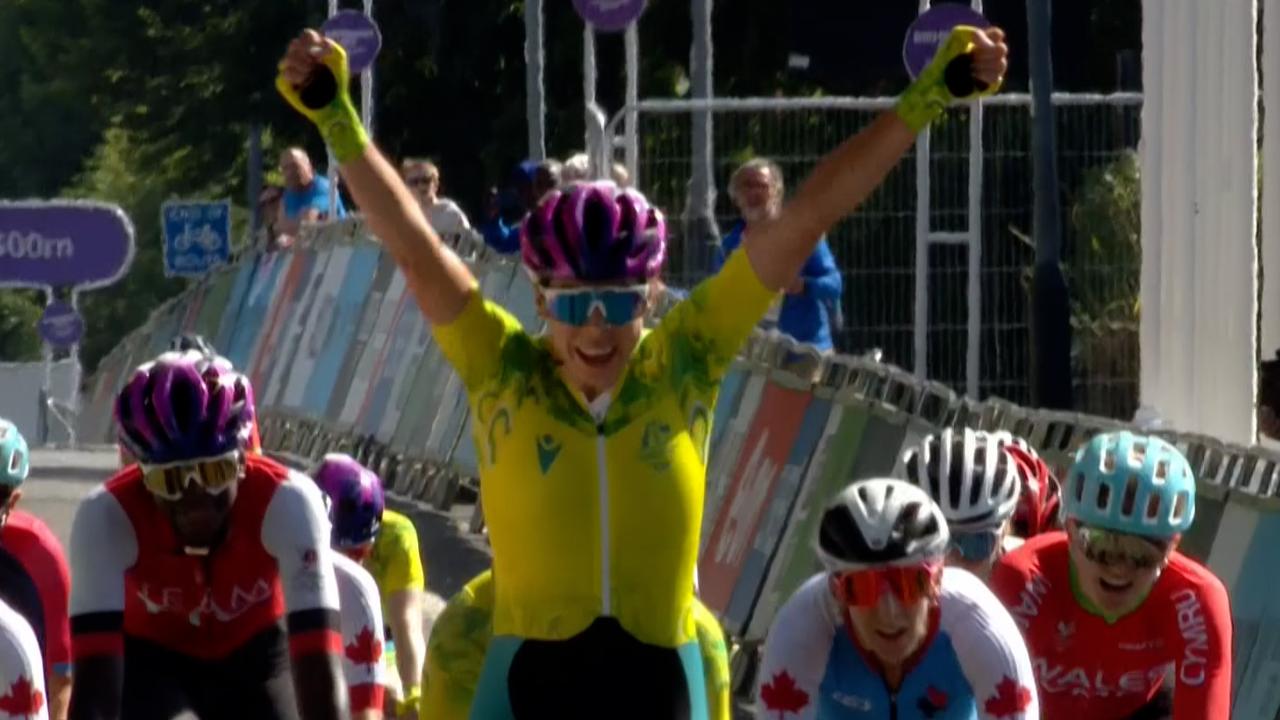 Georgia Baker won the gold medal.  Image: Channel 7