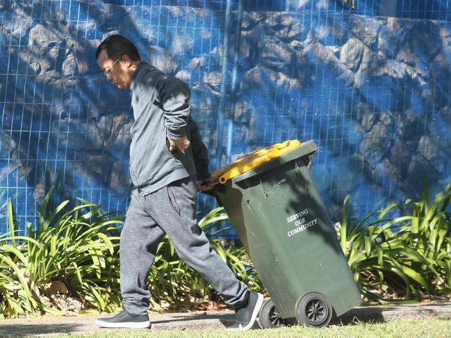 Owen Chen outside his home on Upper Cliff Rd Northwood. Picture: John Grainger