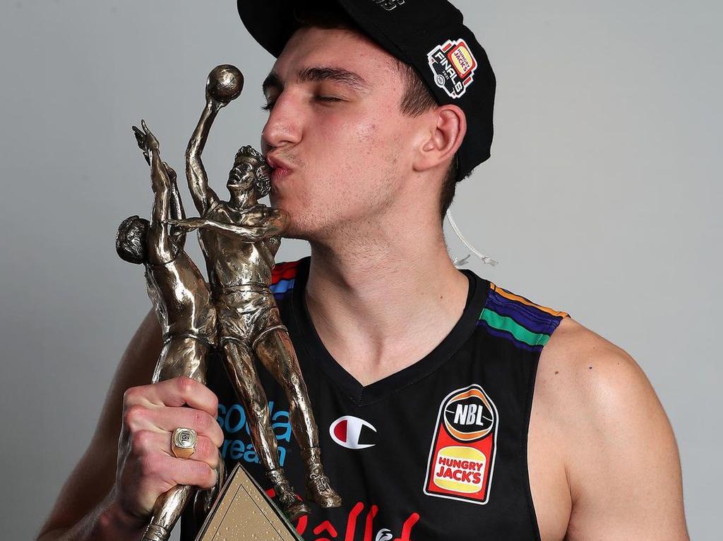 Mason Peatling started as a development player on a Melbourne United team that won last year's NBL title.