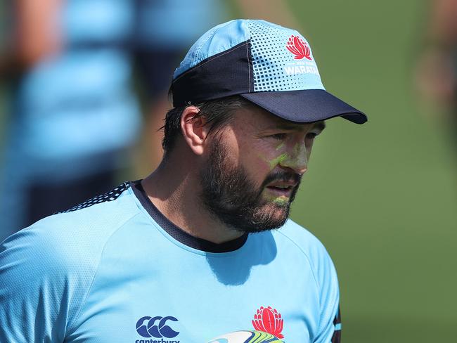 Adam Ashley-Cooper during NSW Waratahs rugby training at Pagewood, Sydney. Picture: Brett Costello