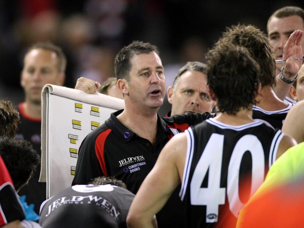 Ross Lyon had the loyalty of the leaders of St Kilda’s playing group during his time at the club.