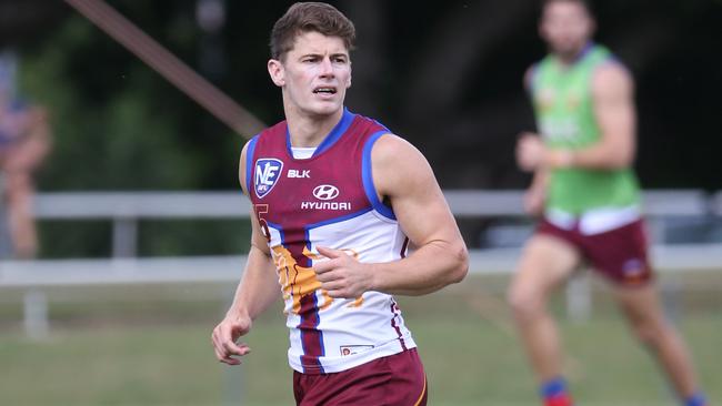 Dayne Zorko at Brisbane training. Picture: Steve Pohlner