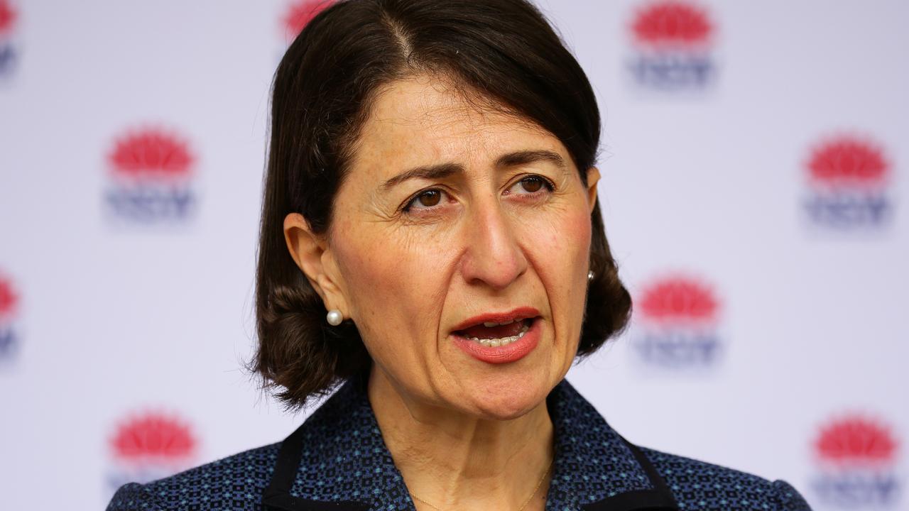 NSW Premier Gladys Berejiklian has faced calls to scrap plans for fans to attend the third Test match between Australia and India at the SCG. Picture: NCA NewsWire / Gaye Gerard