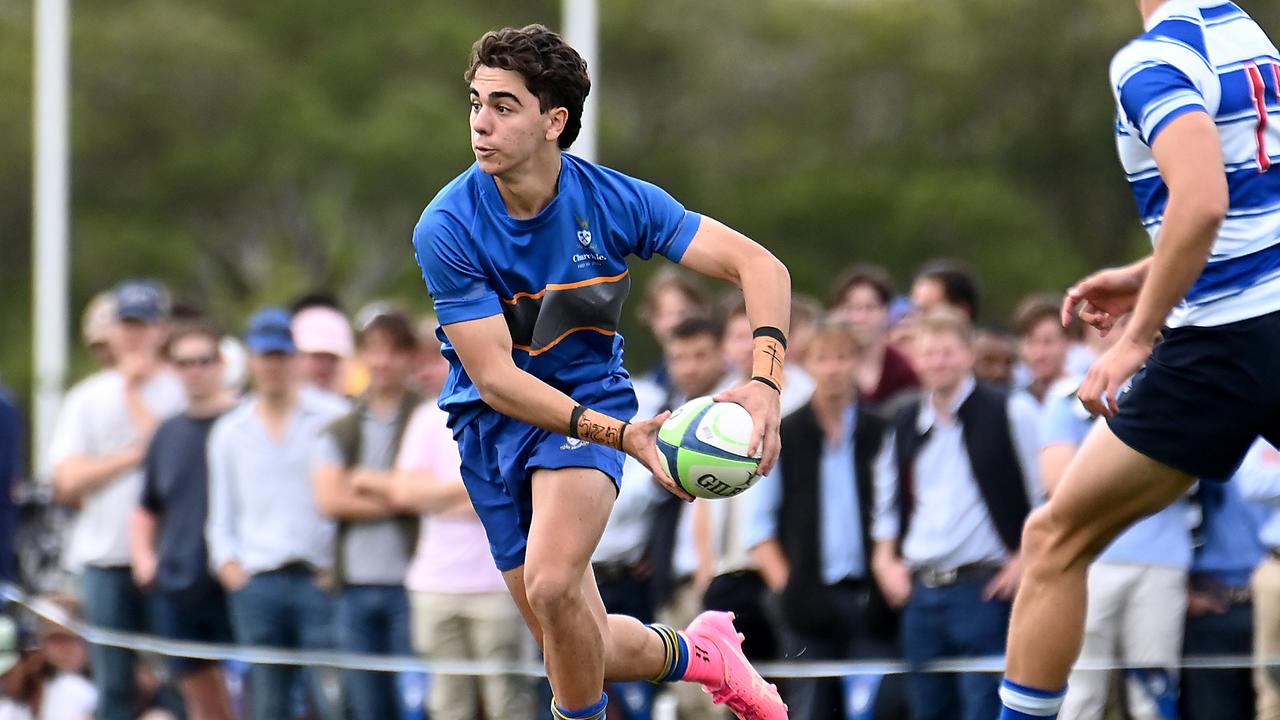 Will Bloxham. GPS First XV rugby between Churchie and Nudgee College. Saturday July 27, 2024. Picture, John Gass