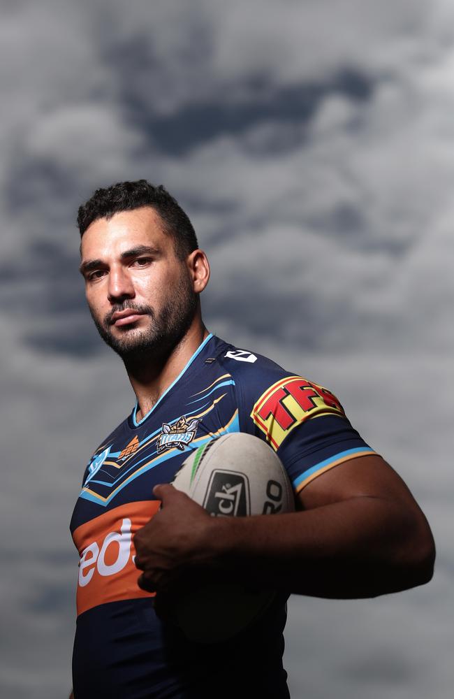 Gold Coast Titans player Ryan James. Picture: Chris Hyde