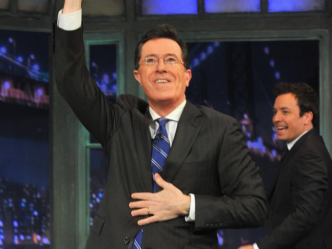 Stephen Colbert mocked Amazon over its dispute with Hachette.