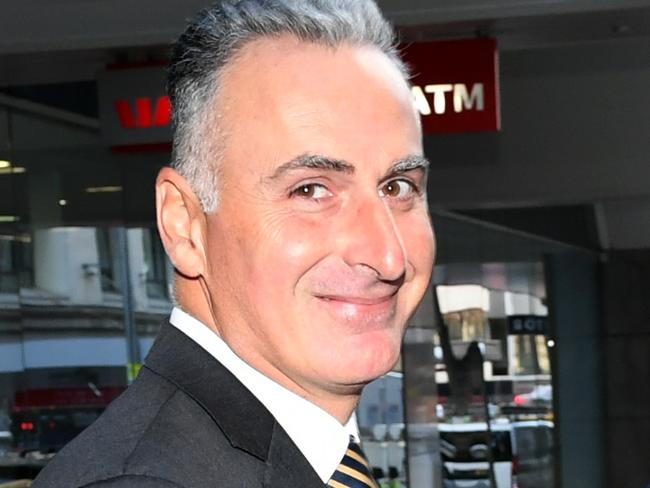 SYDNEY, AUSTRALIA - NewsWire Photos APRIL 23, 2021.John Sidoti arrives at his hearing at  ICAC in Sydney. Picture: NCA NewsWire / Jeremy Piper