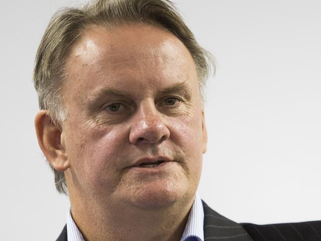 Mark Latham spoke at the Liverpool Public Library. Photo: Chris McKeen