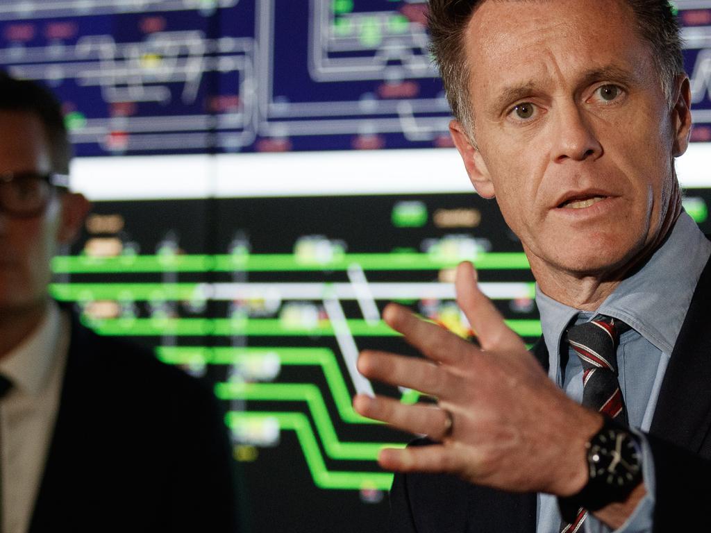 Premier Chris Minns said the train schedule would not return to normal until Thursday. Picture: NewsWire / Nikki Short