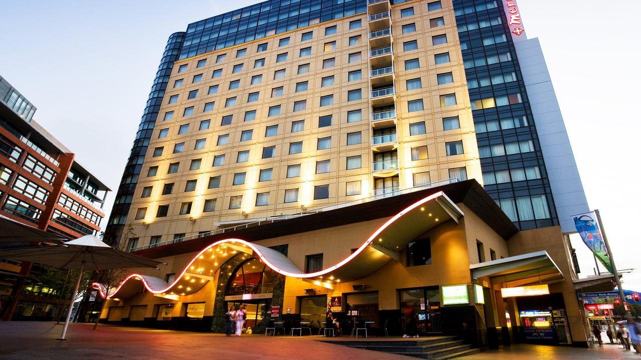 Three returned travellers tested positive for the South African variant of COVID-19 at the Mercure Sydney. Picture: Supplied