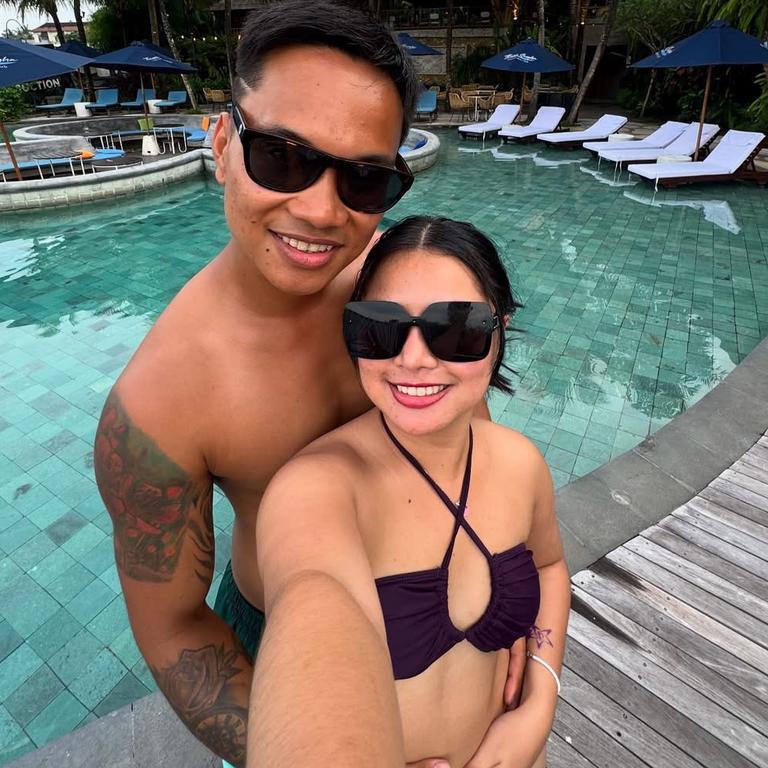 Darwin Cabato with girlfriend Apple Morante