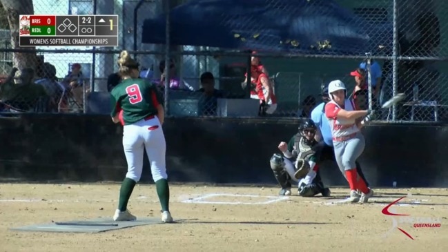 Replay: Softball Queensland Open Women's State Championships – Grand final – Redlands Green v Brisbane Red