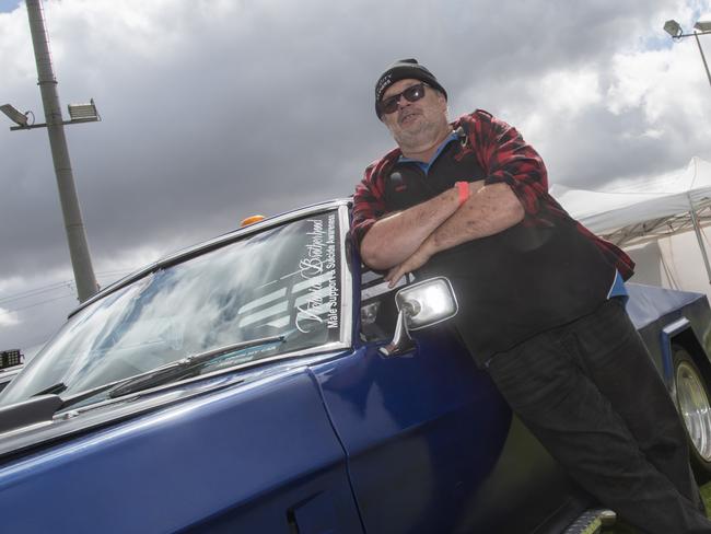 Griz and his HQ Holden Mildura Show 2024. Picture: Noel Fisher