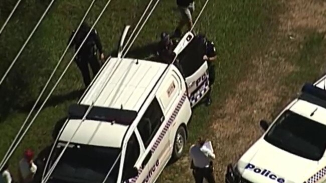 The teens were arrested after allegedly fleeing police in a Hyundai Tucson stolen from Mermaid Beach. Picture: 7 News Gold Coast