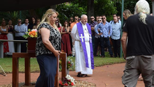 More than 200 people farewelled Jesse at his memorial.