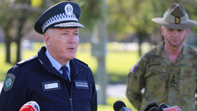 NSW Police Commissioner Mick Fuller, who spoke on radio only hours before the acting assistant commissioner’s decision to deauthorise the process.