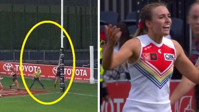 Sydney Swans robbed of a goal