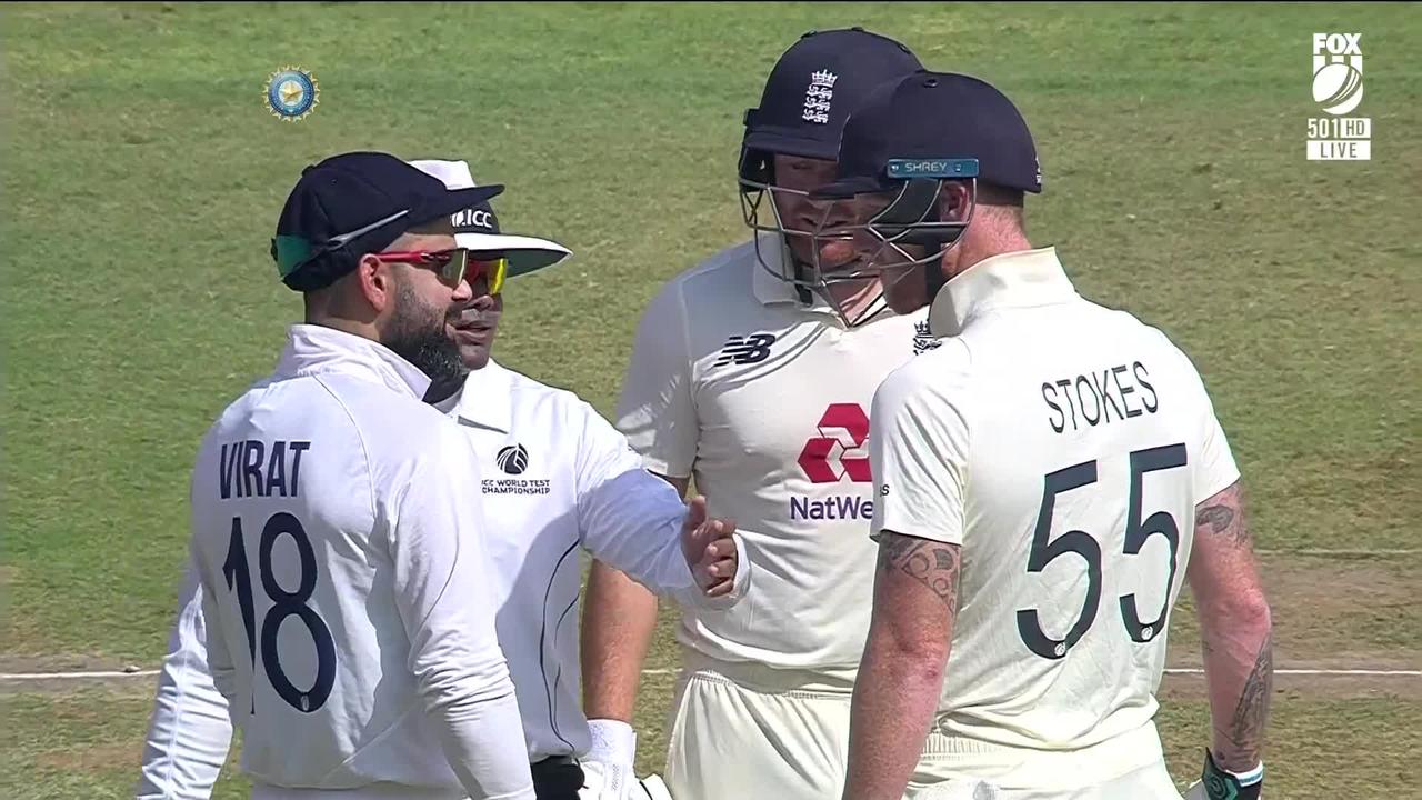 Cricket 2021, India vs England, fourth Test scores Virat Kohli and Ben Stokes in tense exchange, video