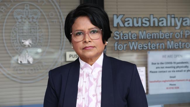 Labor MP Kaushaliya Vaghela claims she was left near total physical and psychological breakdown due to widespread harassment. Picture: David Caird