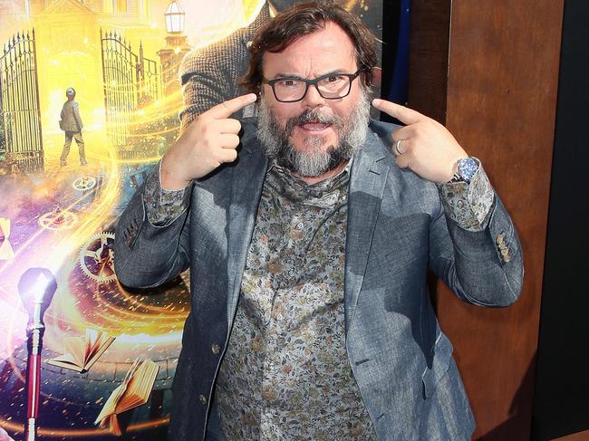  Jack Black at the premiere of The House With A Clock In Its Walls last September. Picture: Getty