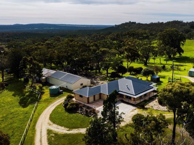 229 Elliots Boundary Rd, Mount Crawford. Pic: supplied.