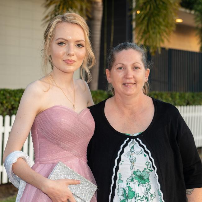 Dakota and Maxine Dioth at Mackay State High School formal 2022.Picture: Michaela Harlow