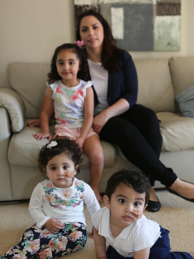 Mum Julie Gravina, pictured with her three children, has been a registered organ donor since 1997.