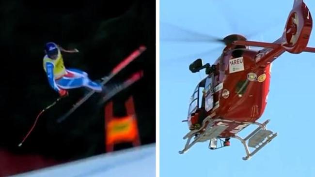 Horrific ski crash ignites course debate