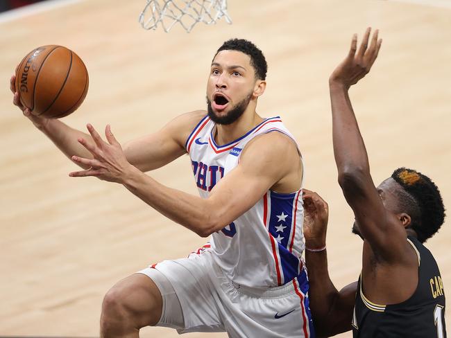 Ben Simmons is trying to revive his NBA career with the Brooklyn Nets. Picture: Getty Images