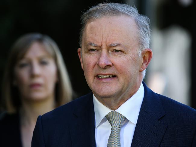 Anthony Albanese is seen as more caring and trustworthy. Picture: NCA Newswire / Gaye Gerard