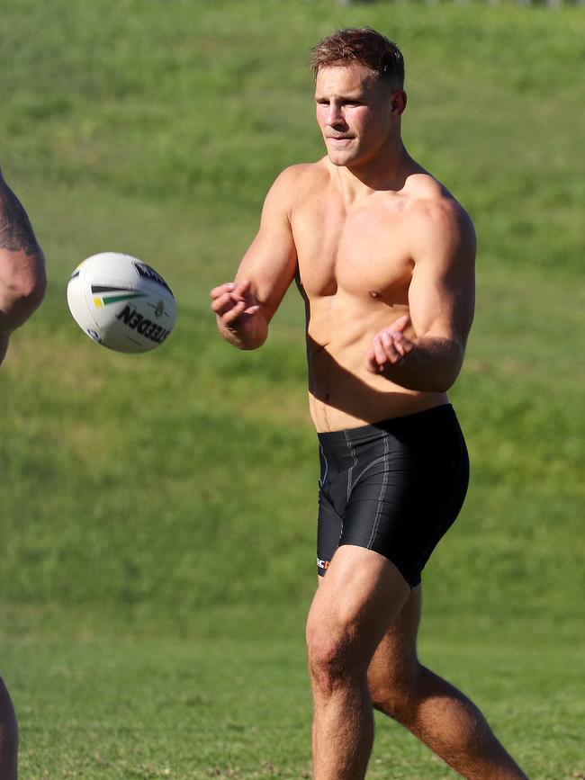 Jack de Belin at training. Picture: Tim Hunter