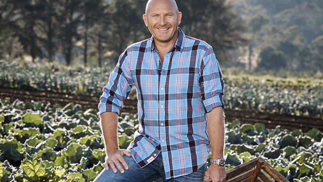 Far and wide...Matt Moran filmed all across Australia for the latest series of Paddock to Plate: Picture: Nick Wilson.