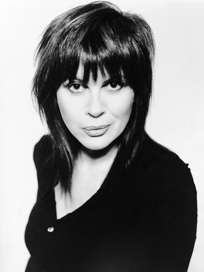 Australian singer-songwriter Chrissy Amphlett, of Divinyls, in an uncredited photograph that was published in Debbie Kruger’s 2005 book. Picture: