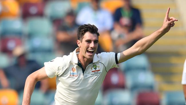 Pat Cummins bowled beautifully to confirm his status as the world’s No.1 bowler. Picture: AAP