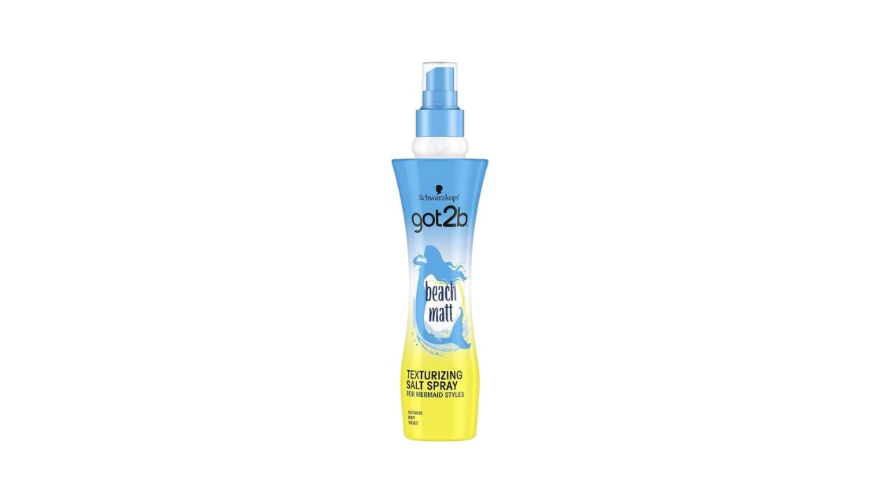 Schwarzkopf got2b Beach Matt Texturizing Salt Spray 200ml. Picture: Amazon Australia.