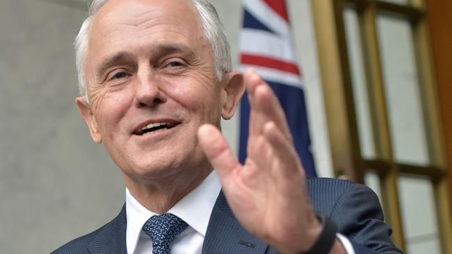 Media Watch host Paul Barry claims Malcolm Turnbull was outed as the source for the ABC’s leadership spill conspiracy story. Picture: AFP.