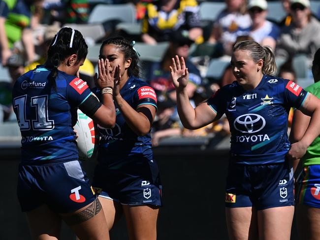 NRLW Raiders vs Cowboys. Picture: NRL Imagery