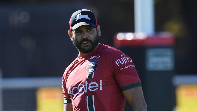 Greg Inglis is in peak condition. Picture: AAP/David Moir