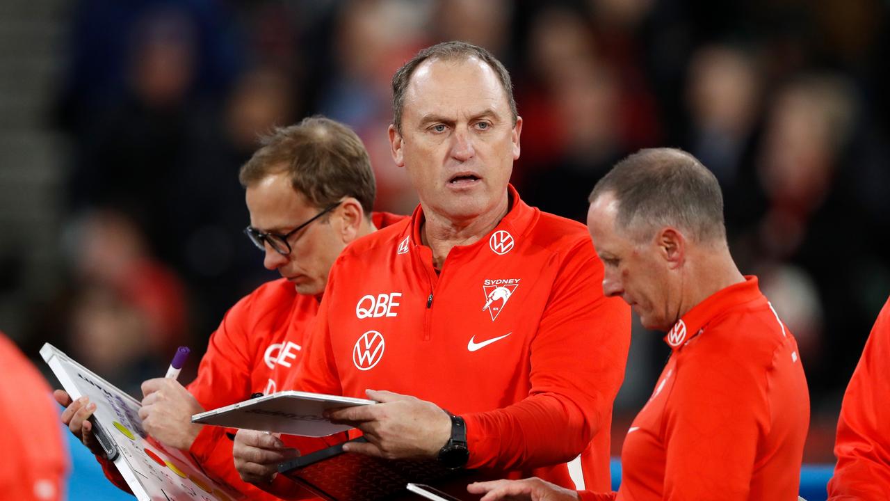 John Longmire is into another grand final. Picture: Dylan Burns/AFL Photos via Getty Images