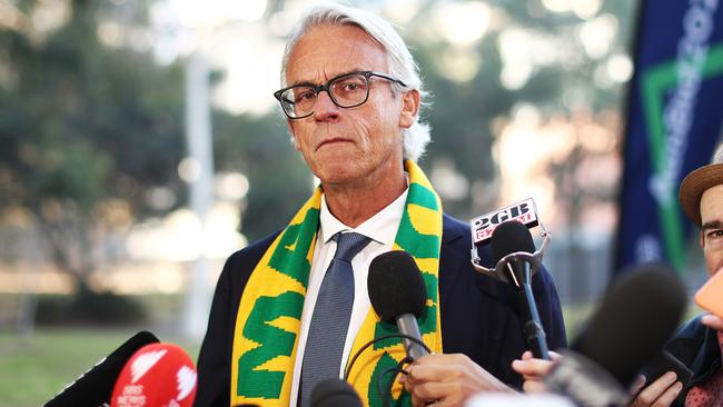 David Gallop will step down as FFA CEO in December. Picture: Getty Images