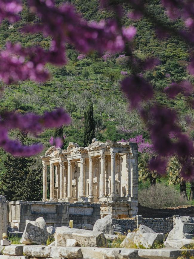 The Library of Celsus at Ephesus in Turkey. Picture: Elise Hassey