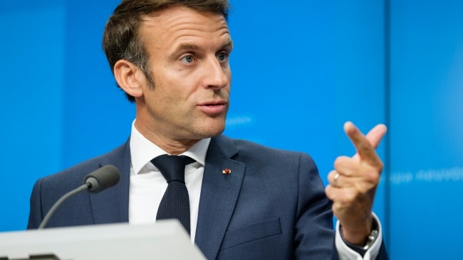 Mr Albanese will also meet French President Emmanuel Macron next week to "reset" the relationship after it soured in the AUKUS deal under the previous government. Picture: Thierry Monasse/Getty Images