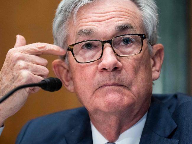 US Federal Reserve Chairman, Jerome Powell, testifies before the House Financial Services Committee on "The Semiannual Monetary Policy Report to the Congress," in Washington, DC, on March 3, 2022. (Photo by Tom Williams / POOL / AFP)