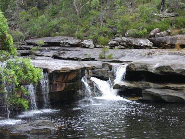 Popular swim location in Sydney's south-west Kentlyn Basin is frequented by families across the area. Source: Campbelltown Council