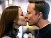 Bizarre photo of Musk kiss baffles internet