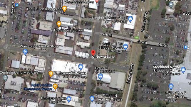 The man was taken to Shoalhaven Hospital where he later died. Picture: Google Maps